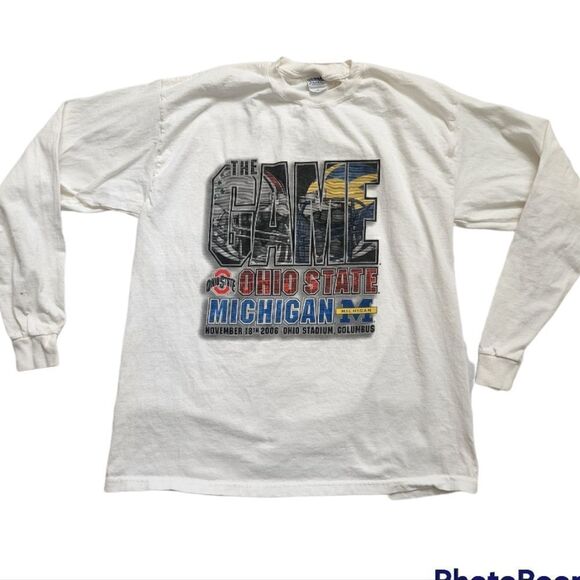 Vintage Michigan Ohio State Game Shirt
